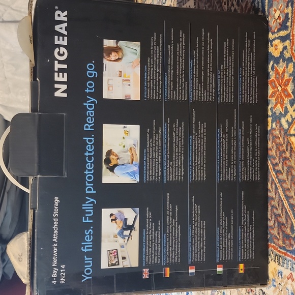 Netgear ReadyNAS 214 w/ four 3gb HDDs installed, Network Attached Storage - Picture 3 of 7